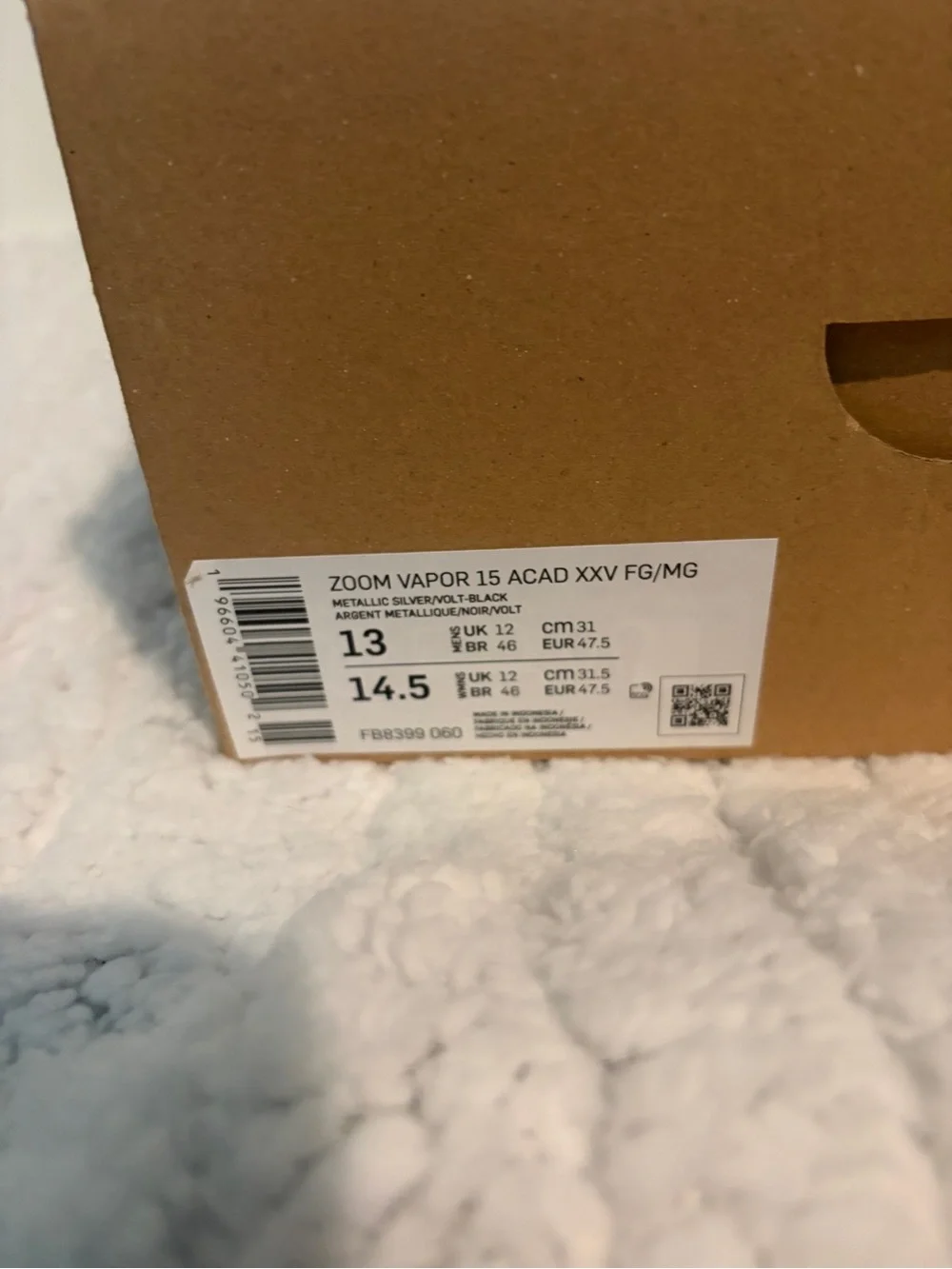 Nike Zoom vapor 15 Academy